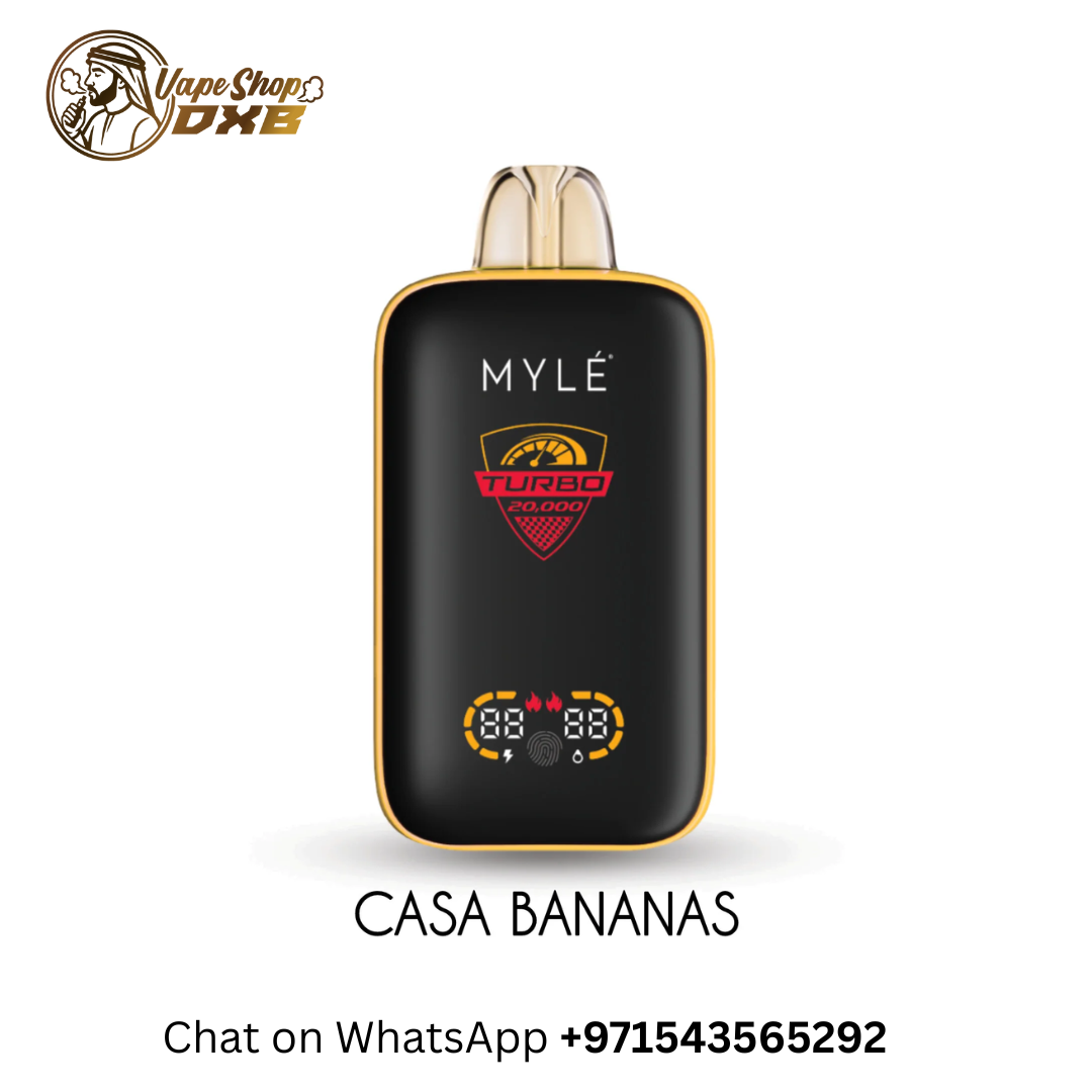 MYLE Turbo 20000 Puffs 50MG Disposable Vape – Rechargeable Dubai