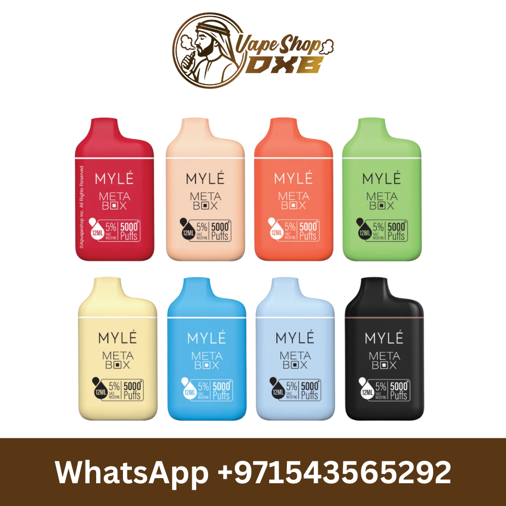 MYLE Meta Box Vape 5000 Puffs – 2% Nicotine Disposable Dubai UAE