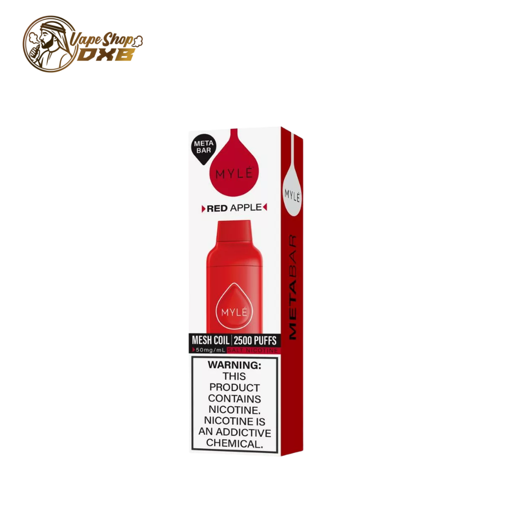 Myle Meta Bar 2500 Puffs Vape – Disposable Mesh Coil Dubai UAE