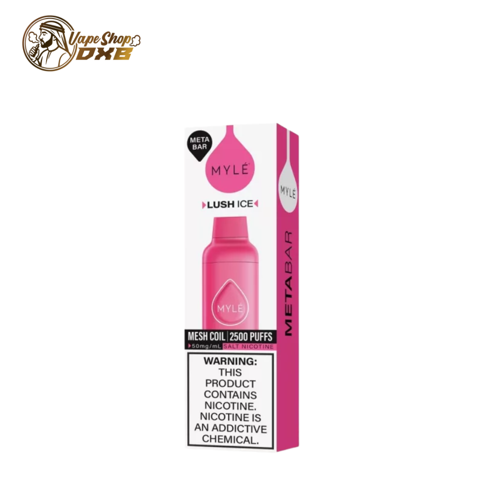 Myle Meta Bar 2500 Puffs Vape – Disposable Mesh Coil Dubai UAE
