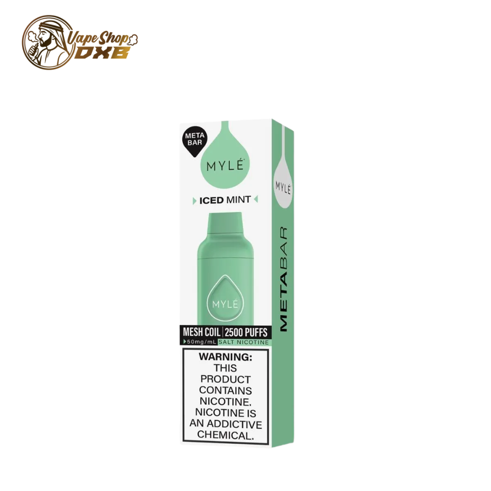 Myle Meta Bar 2500 Puffs Vape – Disposable Mesh Coil Dubai UAE