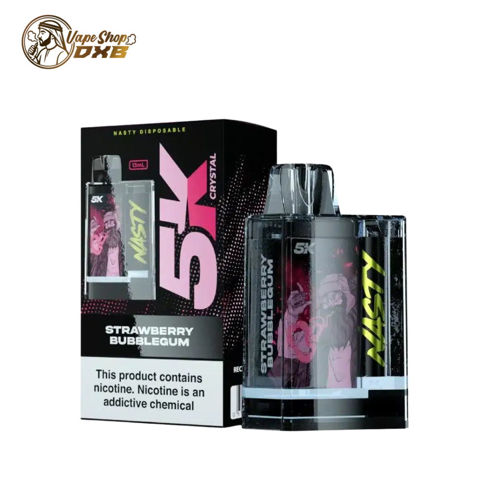 NASTY 5K Crystal Vape 5000 Puffs – 2% Nicotine Dubai UAE