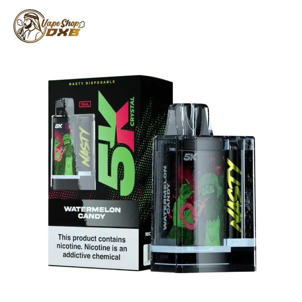 NASTY 5K Crystal Vape 5000 Puffs – 2% Nicotine Dubai UAE