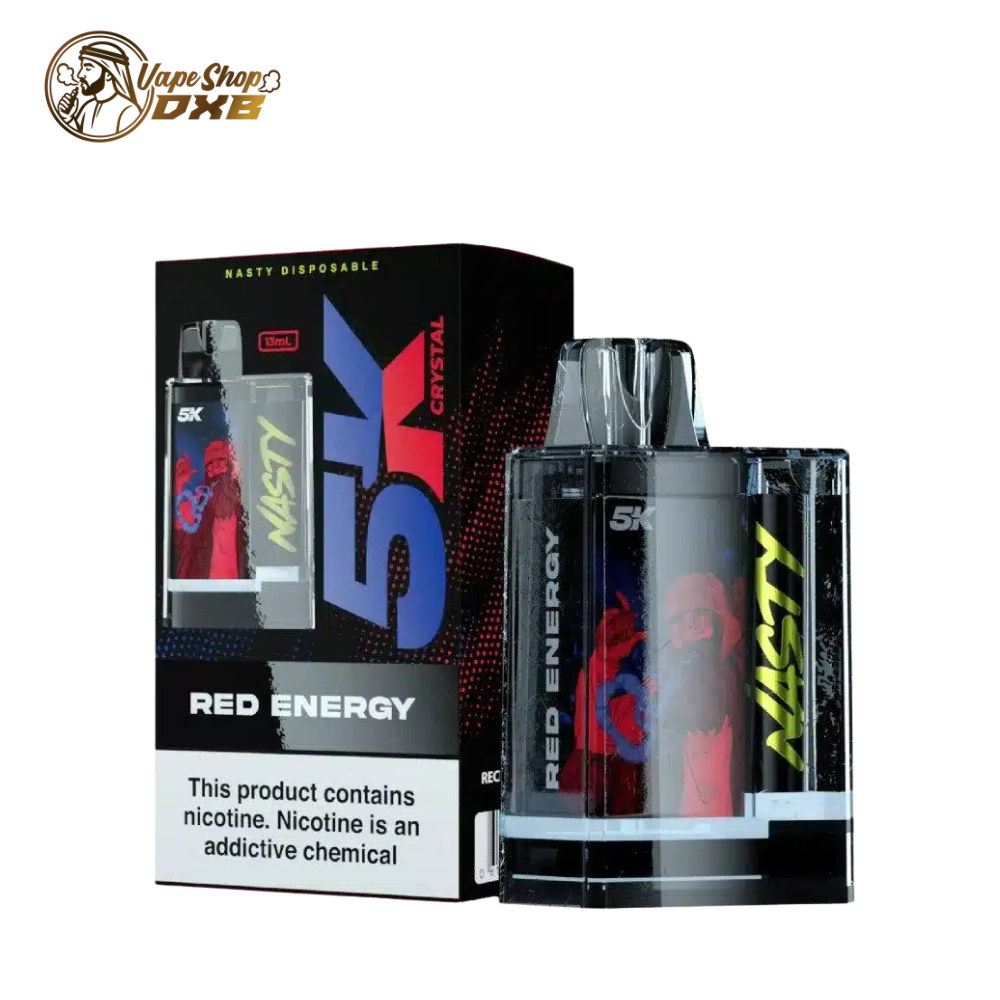 NASTY 5K Crystal Vape 5000 Puffs – 2% Nicotine Dubai UAE