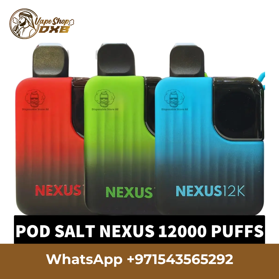 POD SALT Nexus 12000 Puffs 20MG Disposable Vape in Dubai