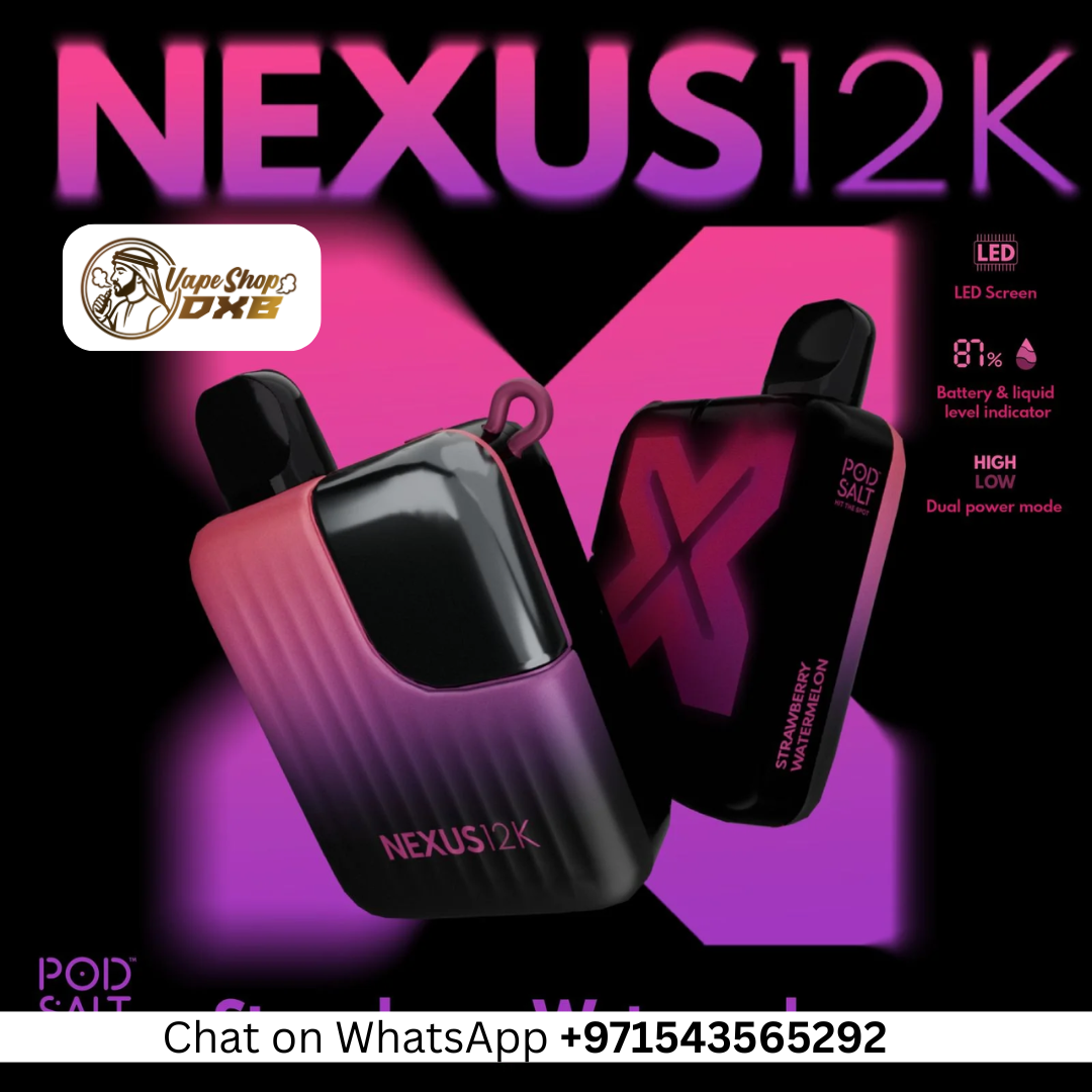 POD SALT Nexus 12000 Puffs 20MG Disposable Vape in Dubai