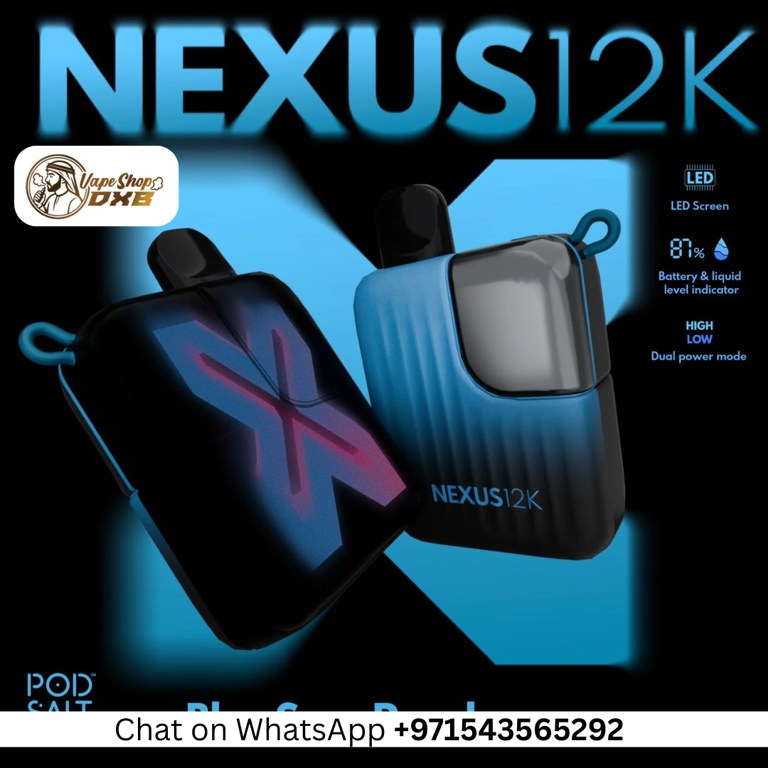 POD SALT Nexus 12000 Puffs 20MG Disposable Vape in Dubai