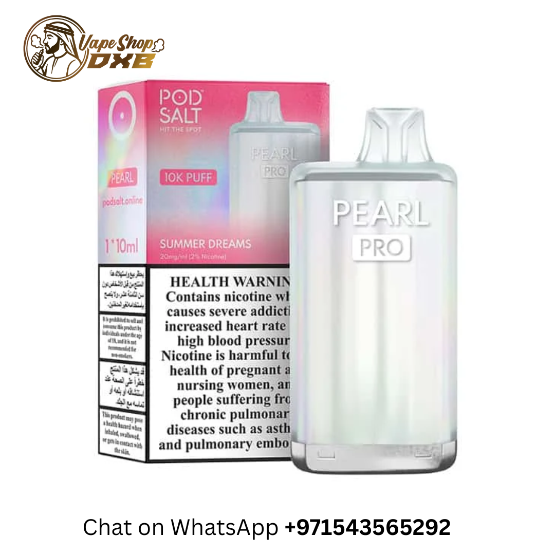 POD SALT Pearl Pro 10000 Puffs Vape 20MG | Rechargeable UAE Vape