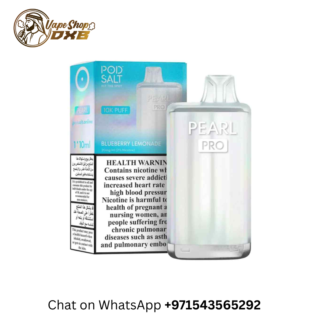POD SALT Pearl Pro 10000 Puffs Vape 20MG | Rechargeable UAE Vape