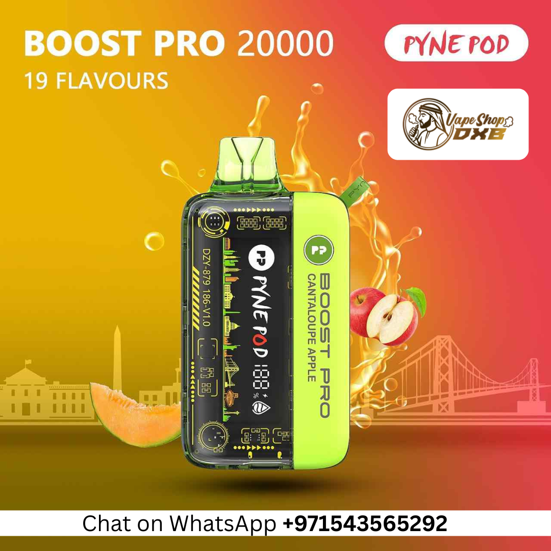 PYNE POD Boost Pro 20000 Puffs 50MG Disposable Vape – Dubai