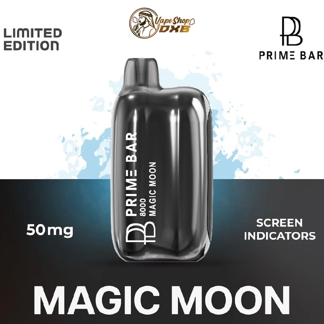 Prime Bar 8000 Puffs 50mg Disposable Vape Rechargeable Dubai UAE