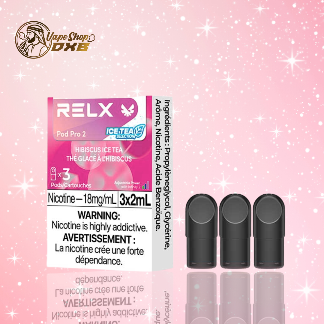 RELX Pod Pro 2 (3%) – 500 Puffs, 30+ Flavors Available in Dubai