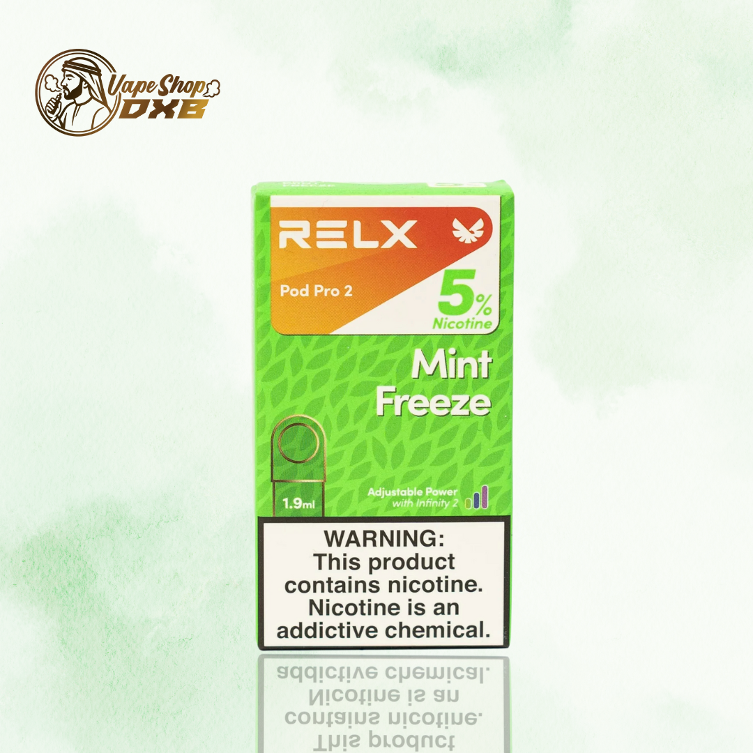 RELX Pod Pro 2 (3%) – 500 Puffs, 30+ Flavors Available in Dubai