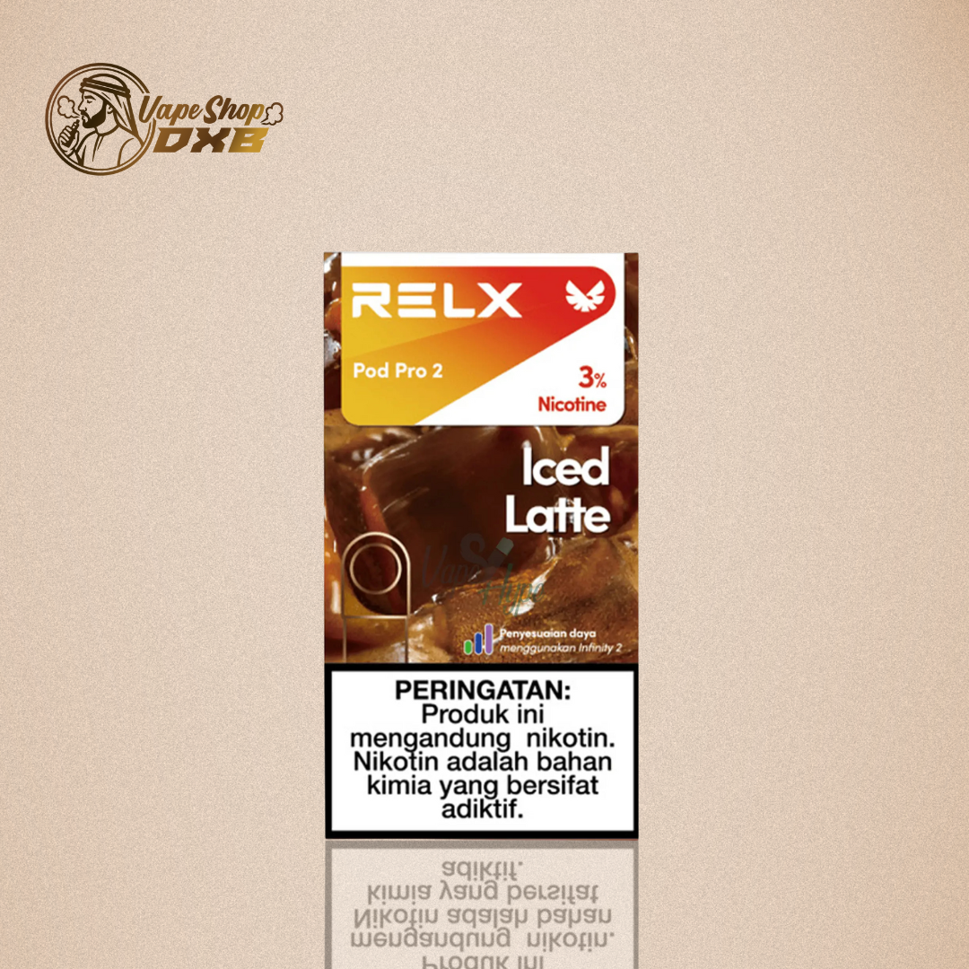 RELX Pod Pro 2 (3%) – 500 Puffs, 30+ Flavors Available in Dubai