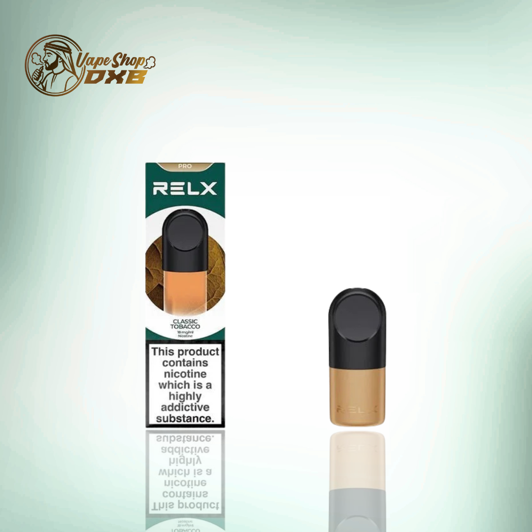 RELX Pods 1.8% Nicotine – 2-Pack, 21 Flavors Available in Dubai
