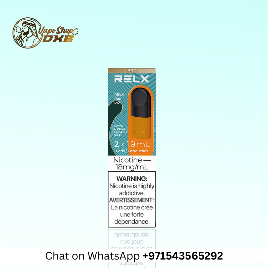 RELX Pods 1.8% Nicotine 2-Pack, 21 Flavors Available in Dubai Vape Shop DXB RELX Pods 1.8% Nicotine 2-Pack, 21 Flavors Available in Dubai Vape Shop DXB