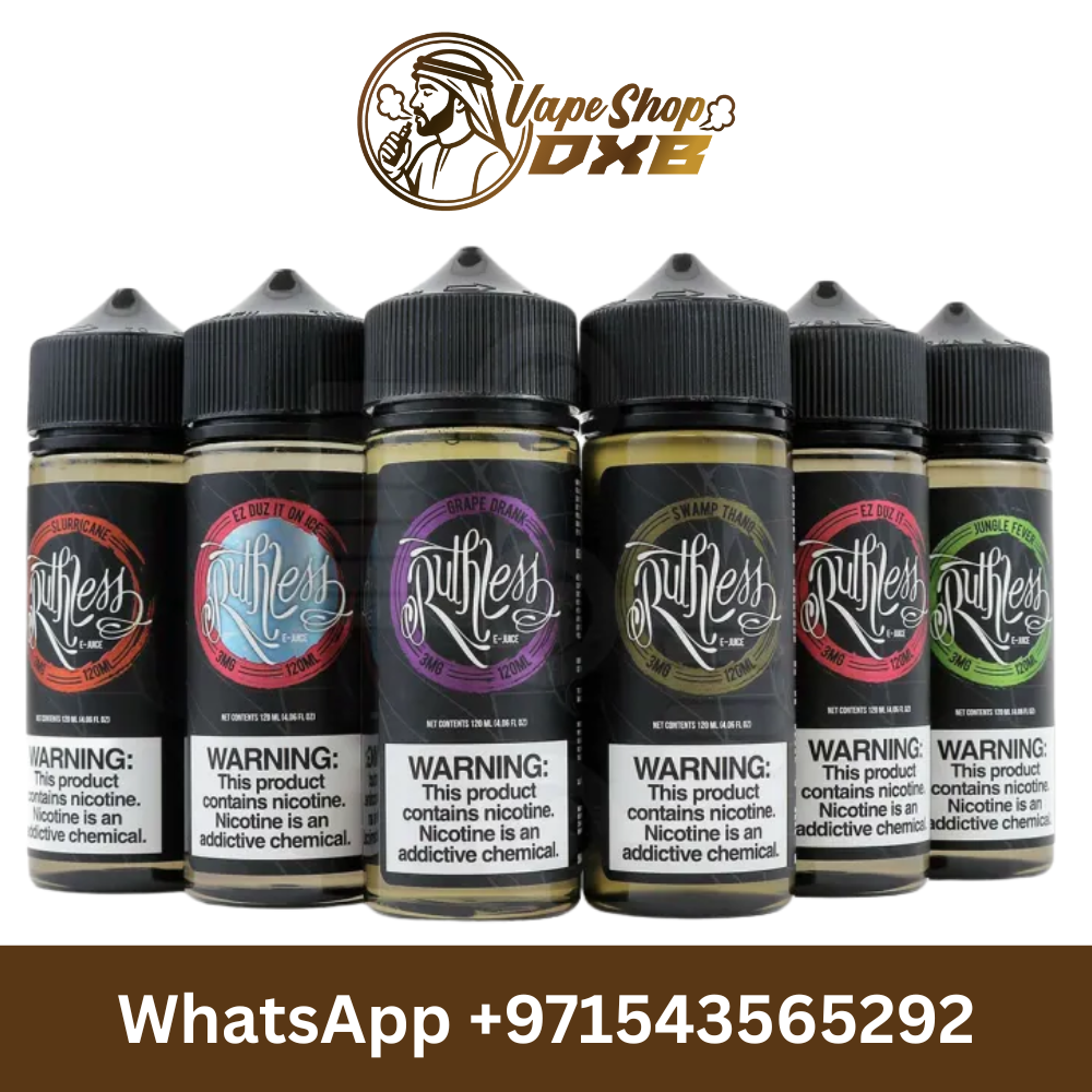 Ruthless 120ml 3mg E-Juice – Candy & Ice Flavors – Dubai Vape Shop