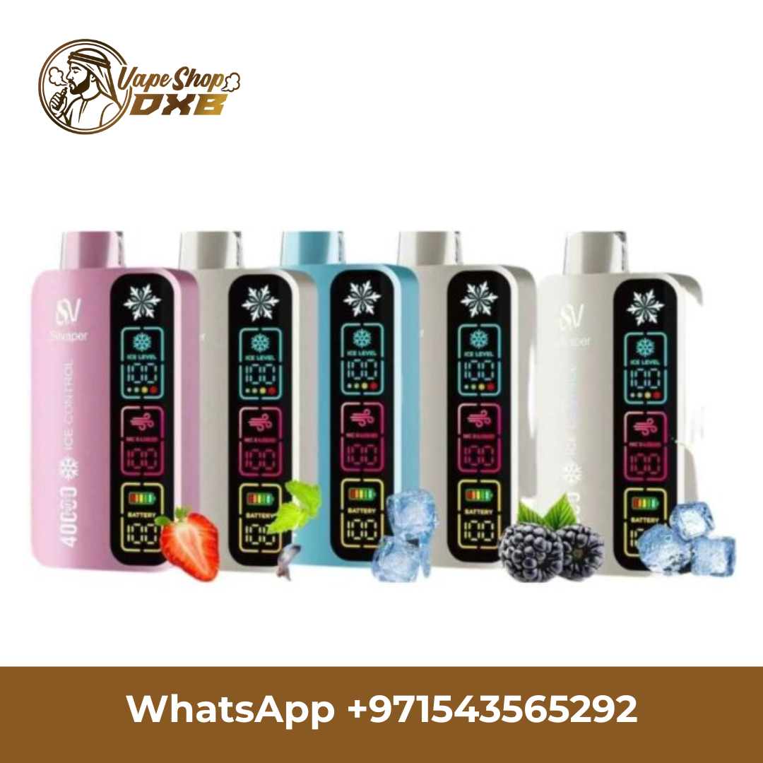 Silvaper 40000 Puffs 20MG Vape – 4 Cooling Modes & Mesh Coils Dubai