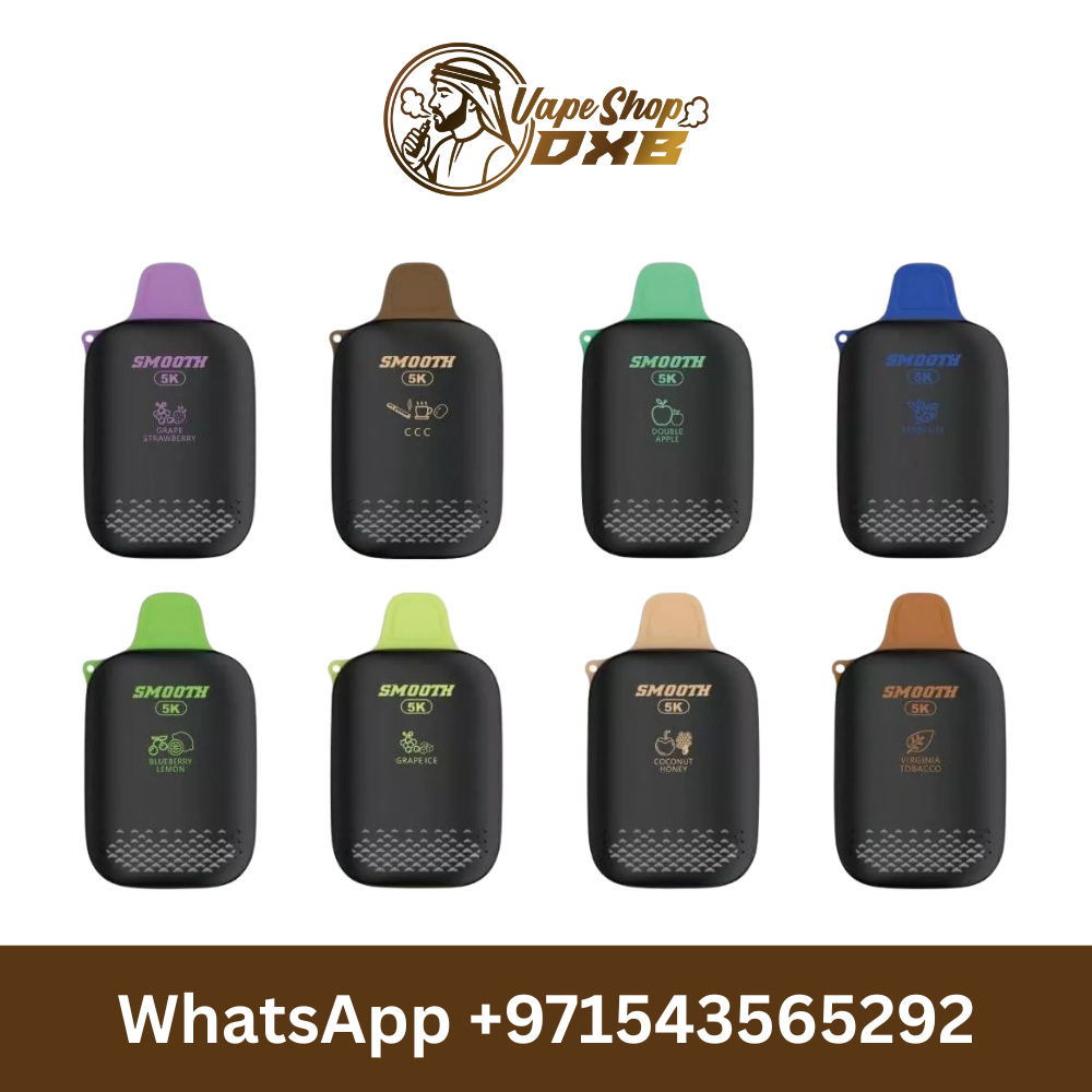 Smooth 5K Disposable Vape 5000 Puffs – 2% Nicotine in Dubai