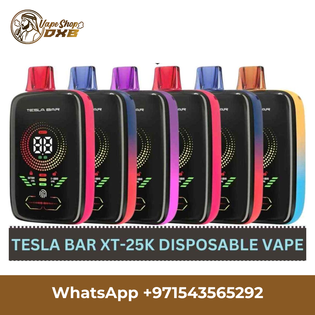 TESLA BAR XT 25000 Puffs 50MG Disposable Vape in Dubai