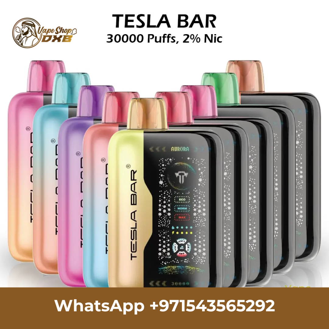 TESLA BAR XT 30000 Puffs Vape 20mg – Long-Lasting Disposable Dubai