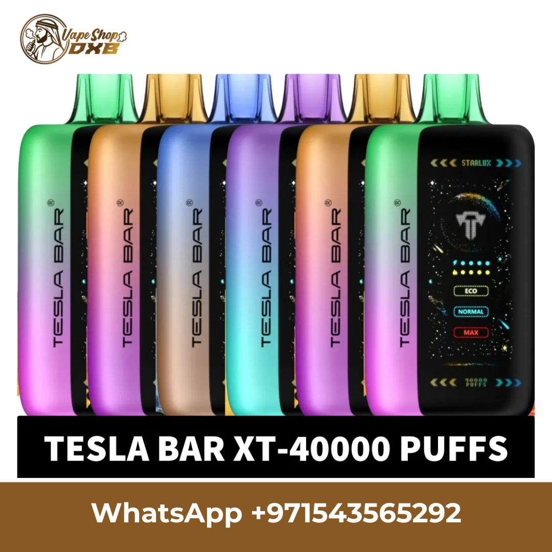 TESLA BAR XT 40000 Puffs 50MG Disposable Vape – Powerful Dubai Vape
