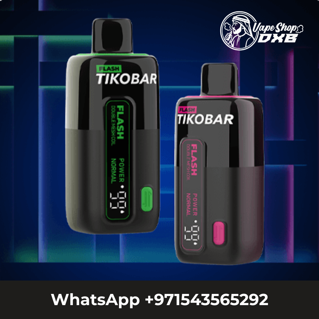 TIKOBAR Flash 15000 Puffs 5% Nicotine Disposable Vape in Dubai
