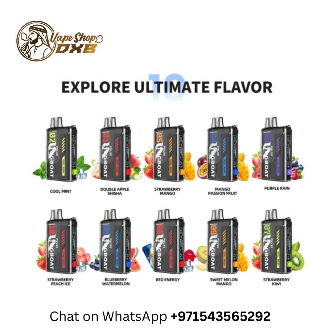 TUGBOAT Pulse 20000 Puffs Vape 50mg – Premium Disposable in Dubai