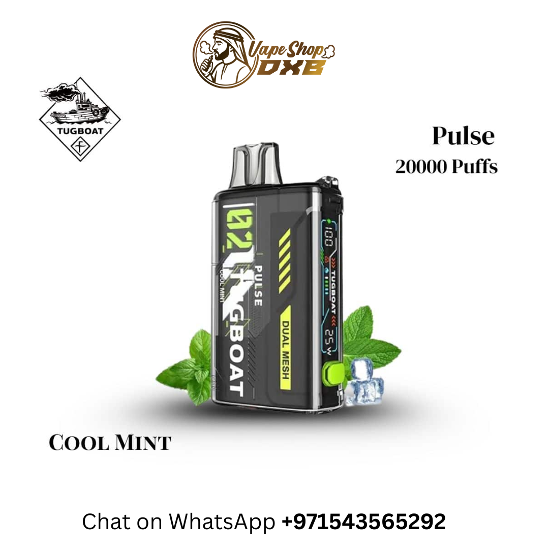 TUGBOAT Pulse 20000 Puffs Vape 50mg – Premium Disposable in Dubai
