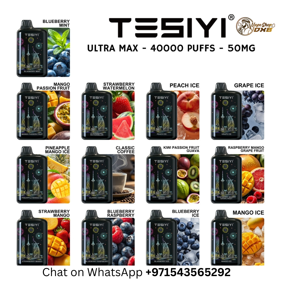 Tesiyi 40000 Puffs Vape 50mg Dual Mode – Disposable Vape Dubai