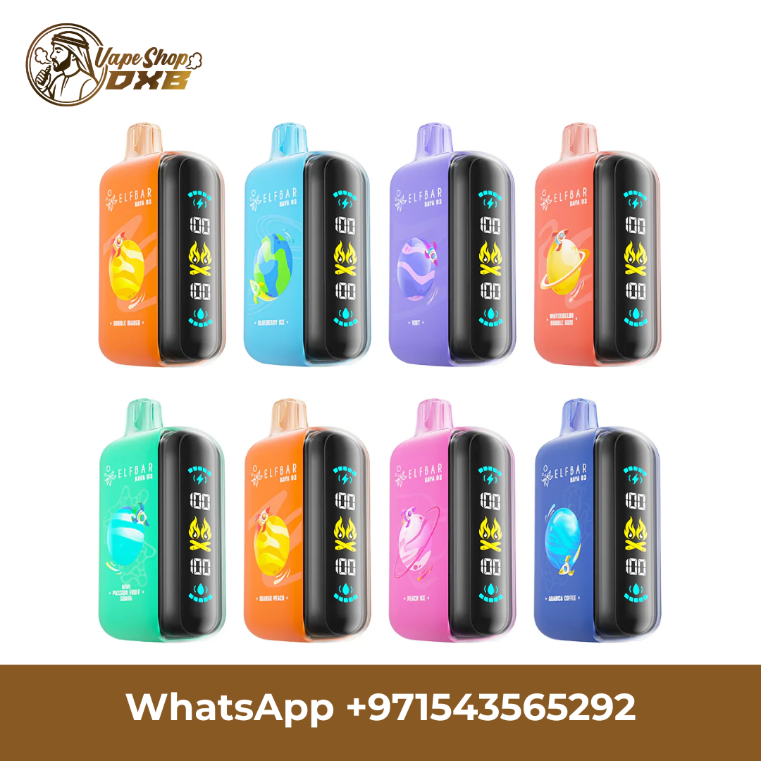 ELF BAR Raya D3 25000 Puffs 50MG Vape – Adjustable Vape Dubai