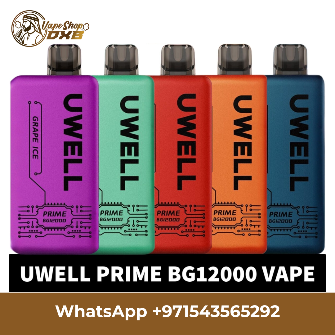 UWELL Prime BG12000 Puffs Vape 50MG – Dual Coil Disposable Dubai