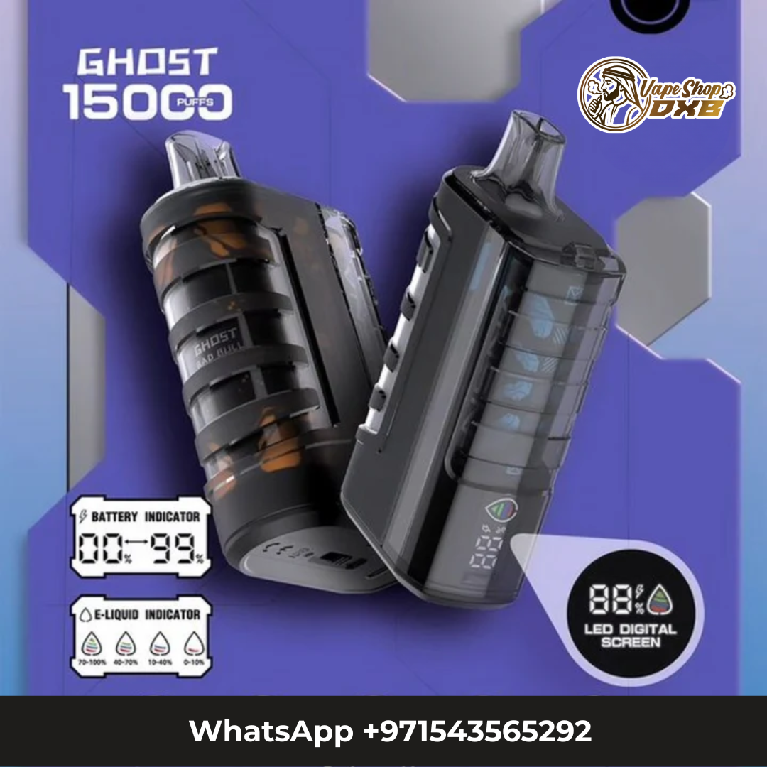 VNSN Ghost 15000 Puffs 5% Nicotine Mesh Coil Vape Dubai
