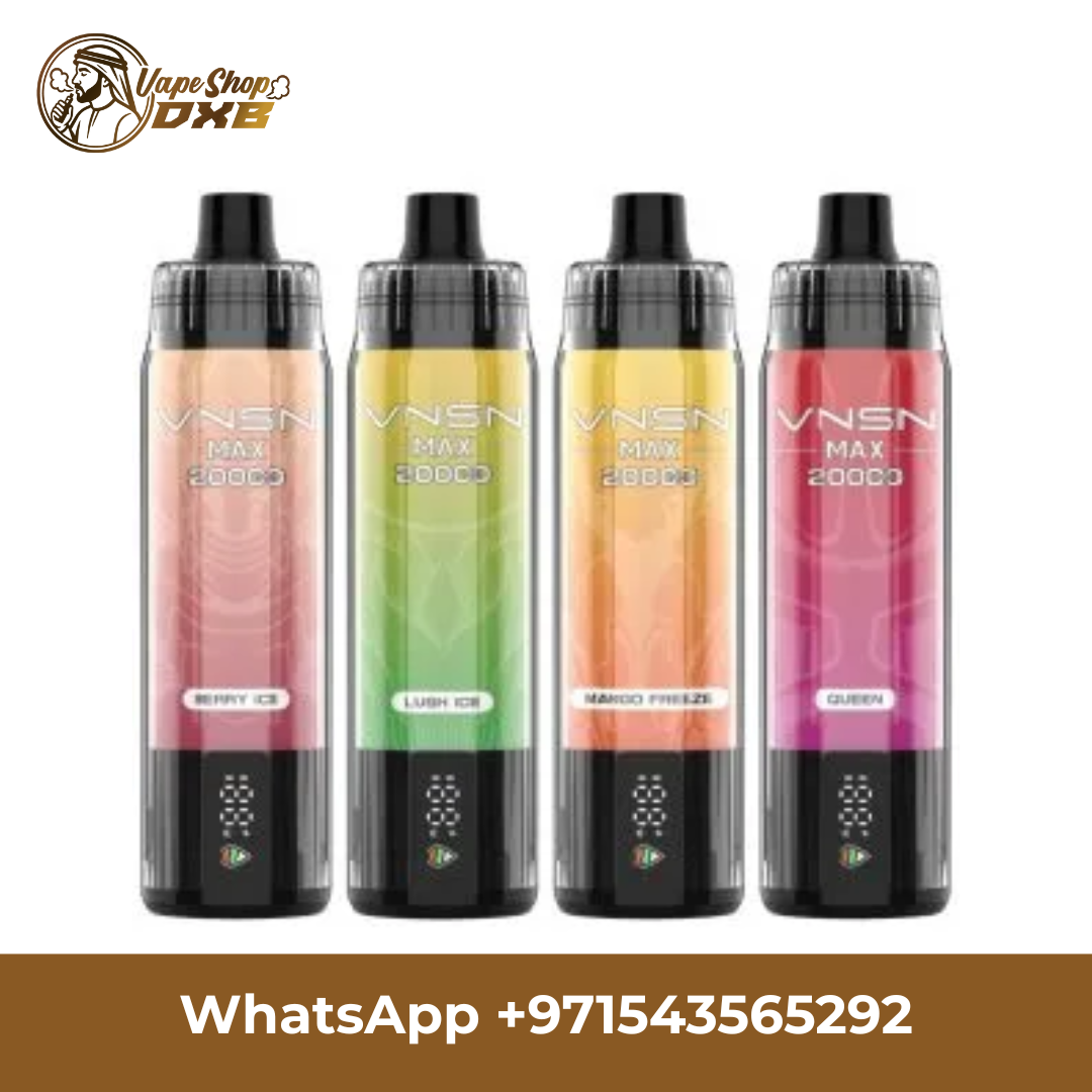 VNSN Max Shisha 20000 Puffs 50MG Disposable Vape Dubai