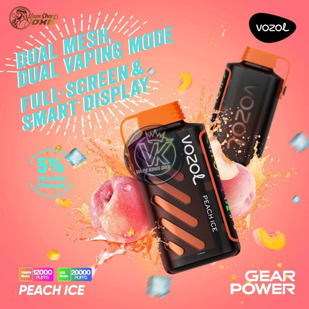 VOZOL Gear Power 20000 Puffs 50mg Dual Mode Disposable Vape Dubai