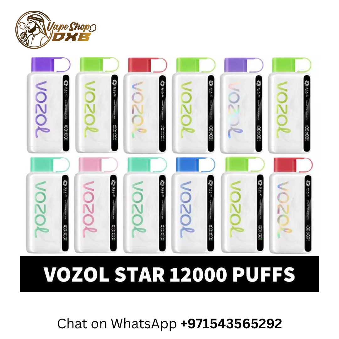VOZOL STAR 12000 Puffs 20mg & 50mg Rechargeable Disposable Vape Dubai

