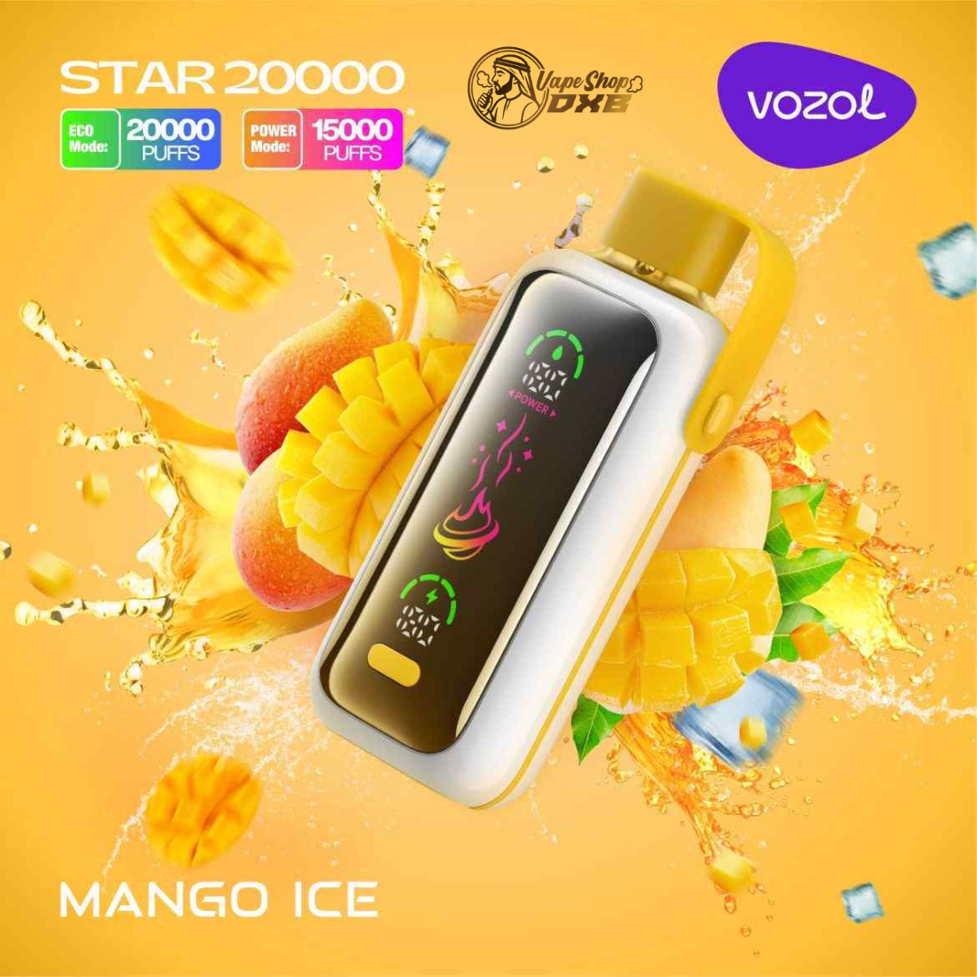 VOZOL Star 20000 Puffs 20mg/50mg Disposable Vape | Dubai
