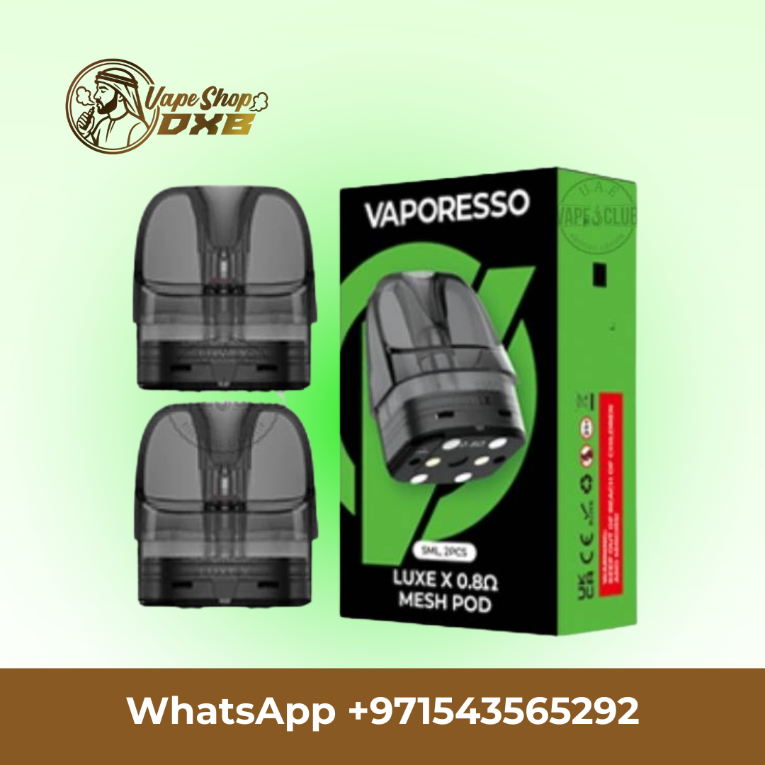 Vaporesso Luxe X Pods (2pcs) – 0.4Ω/0.6Ω/0.8Ω | Dubai UAE