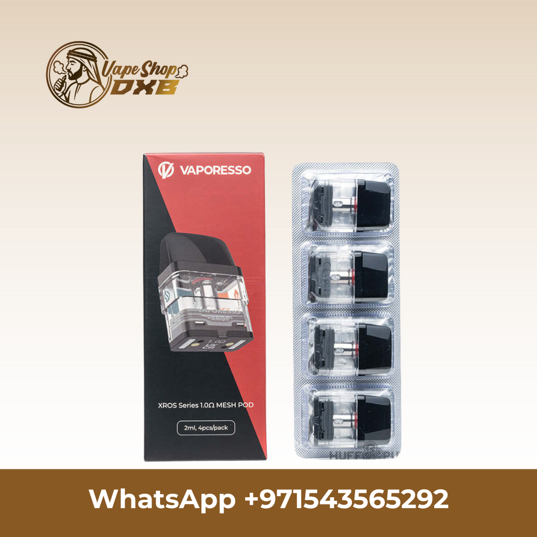 Vaporesso XROS Pods (4pcs) 0.6 to 1.0 | Best Price in UAE Vape Shop DXB Vaporesso XROS Pods (4pcs) 0.6 to 1.0 | Best Price in UAE Vape Shop DXB