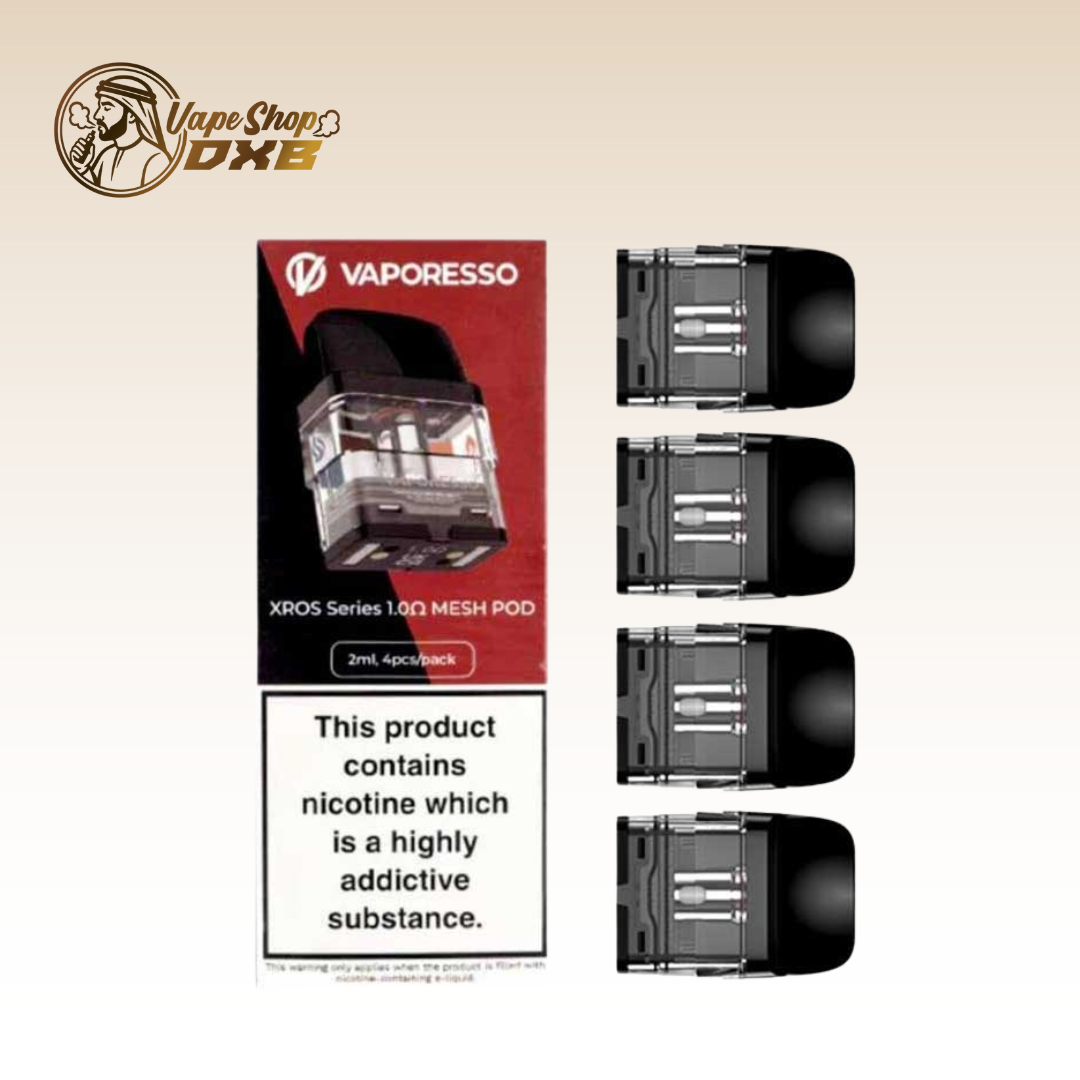 Vaporesso XROS Pods (4pcs) – 0.6Ω to 1.0Ω | Best Price in UAE