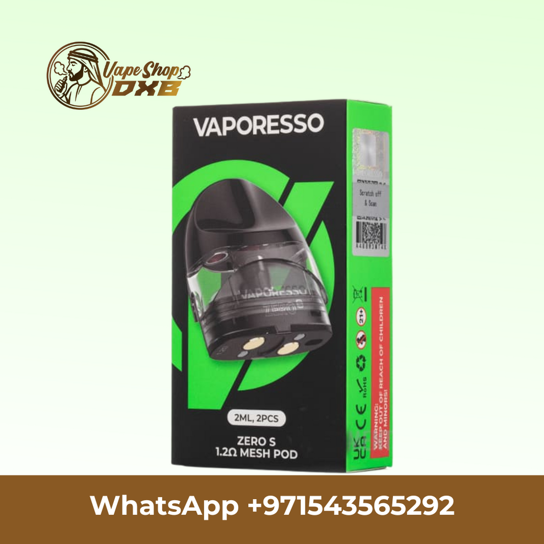 Vaporesso Zero S Pods 1.0Ω/1.2Ω – Compatible with Zero & Zero 2 UAE – Vape  Shop DXB