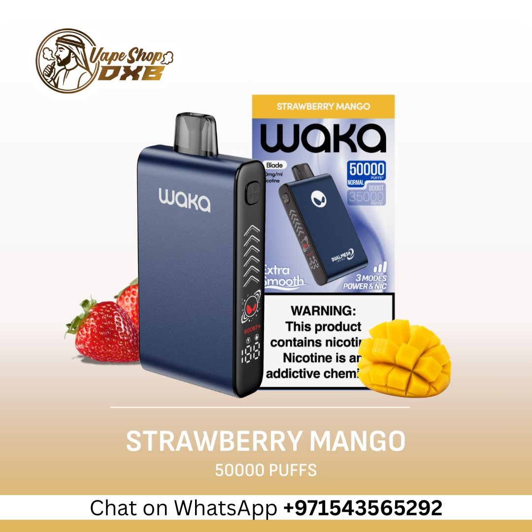 Waka Blade 50000 Puffs Rechargeable Disposable Vape in Dubai, UAE