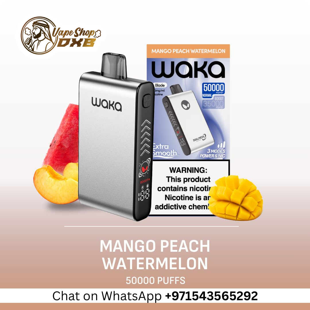 Waka Blade 50000 Puffs Rechargeable Disposable Vape in Dubai, UAEv