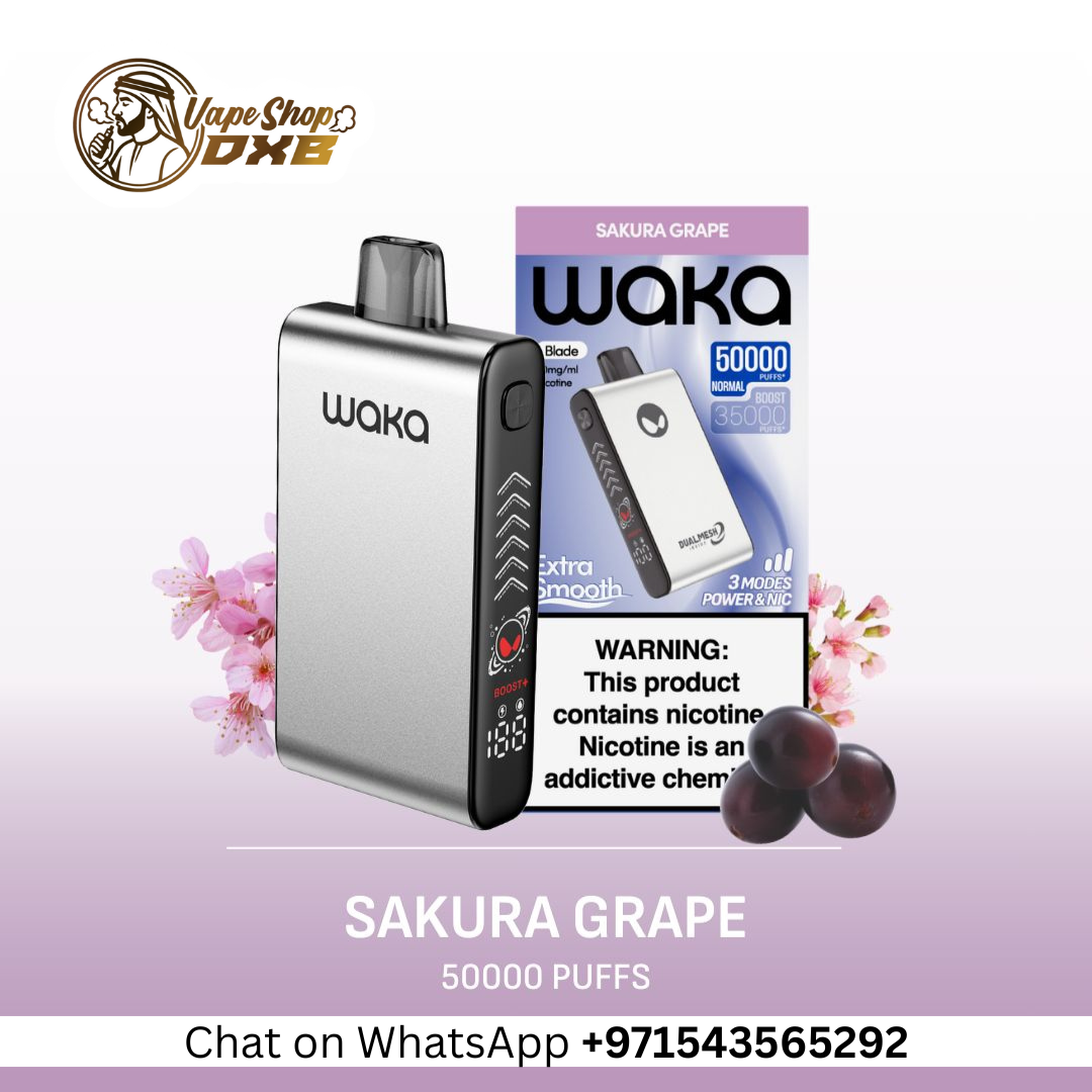 Waka Blade 50000 Puffs Rechargeable Disposable Vape in Dubai, UAE