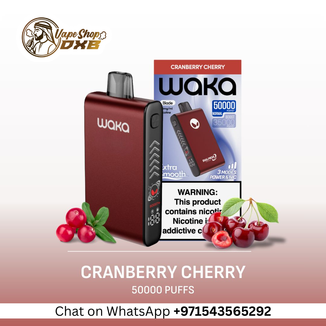 Waka Blade 50000 Puffs Rechargeable Disposable Vape in Dubai, UAE