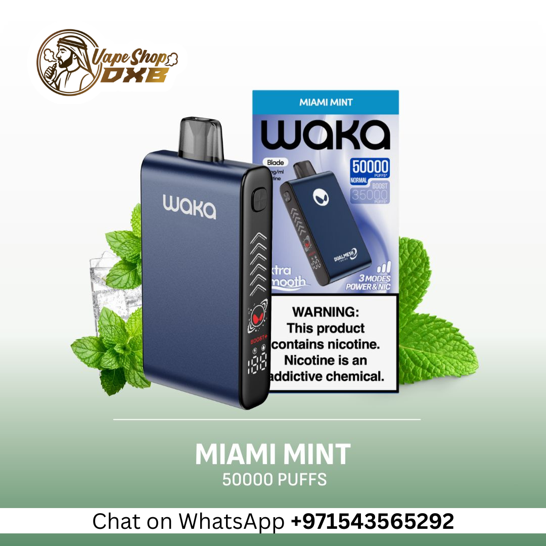 Waka Blade 50000 Puffs Rechargeable Disposable Vape in Dubai, UAE