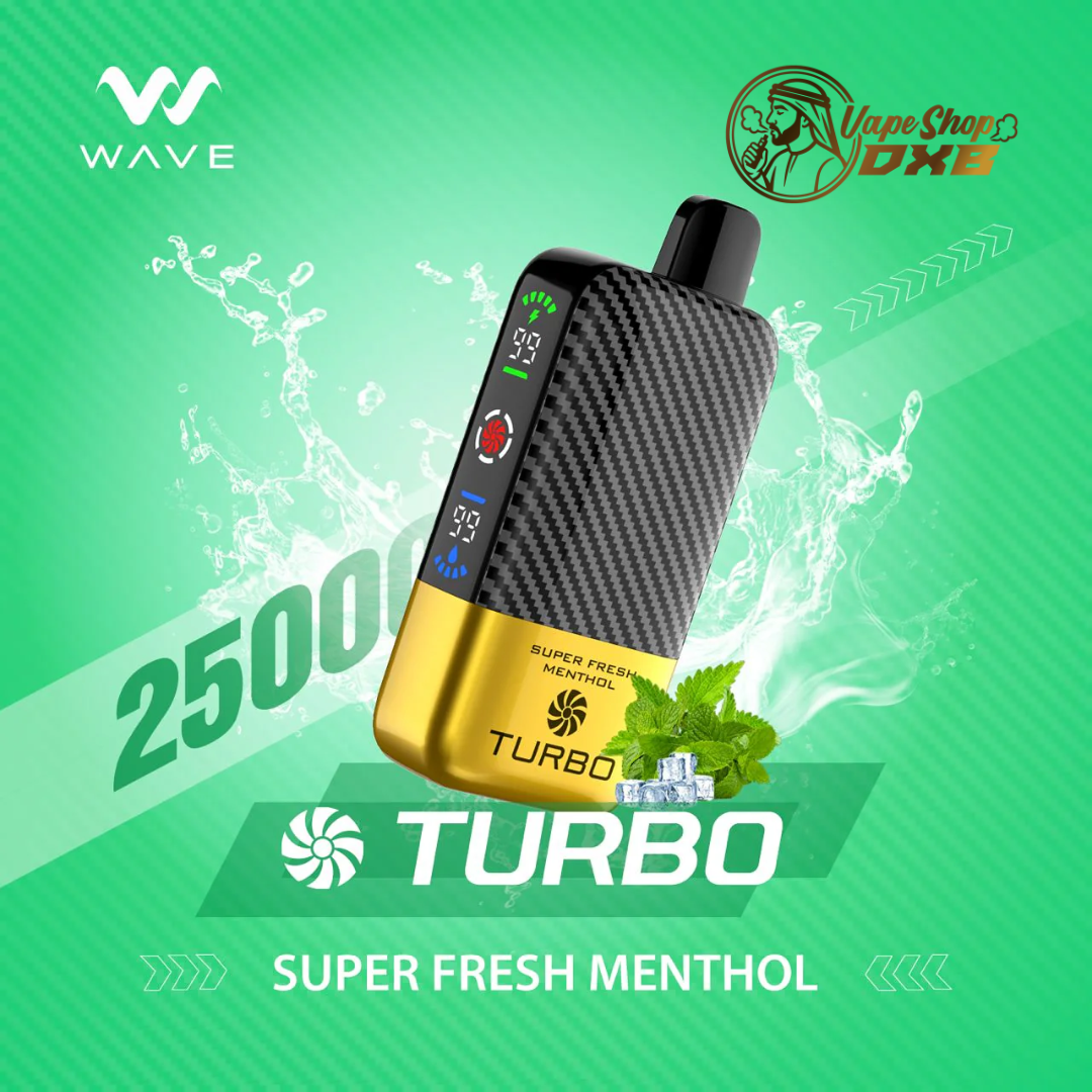 WAVE Turbo 25000 Puffs 50MG Disposable Vape – Dubai Vape Shop