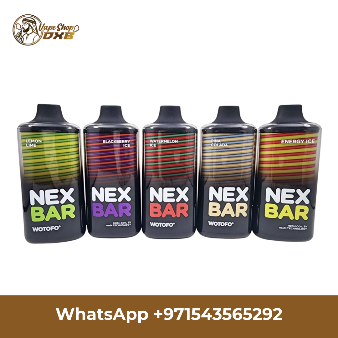 Wotofo Nex Bar 18000 Puffs 20MG Disposable Vape – Dubai
