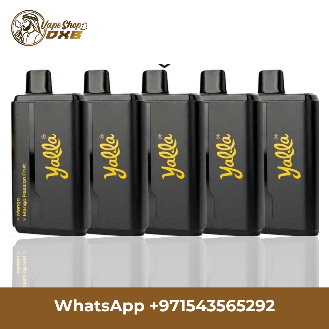 YALLA 24000 Puffs Vape 50MG – Dual Tank Quad Coil Vape Dubai
