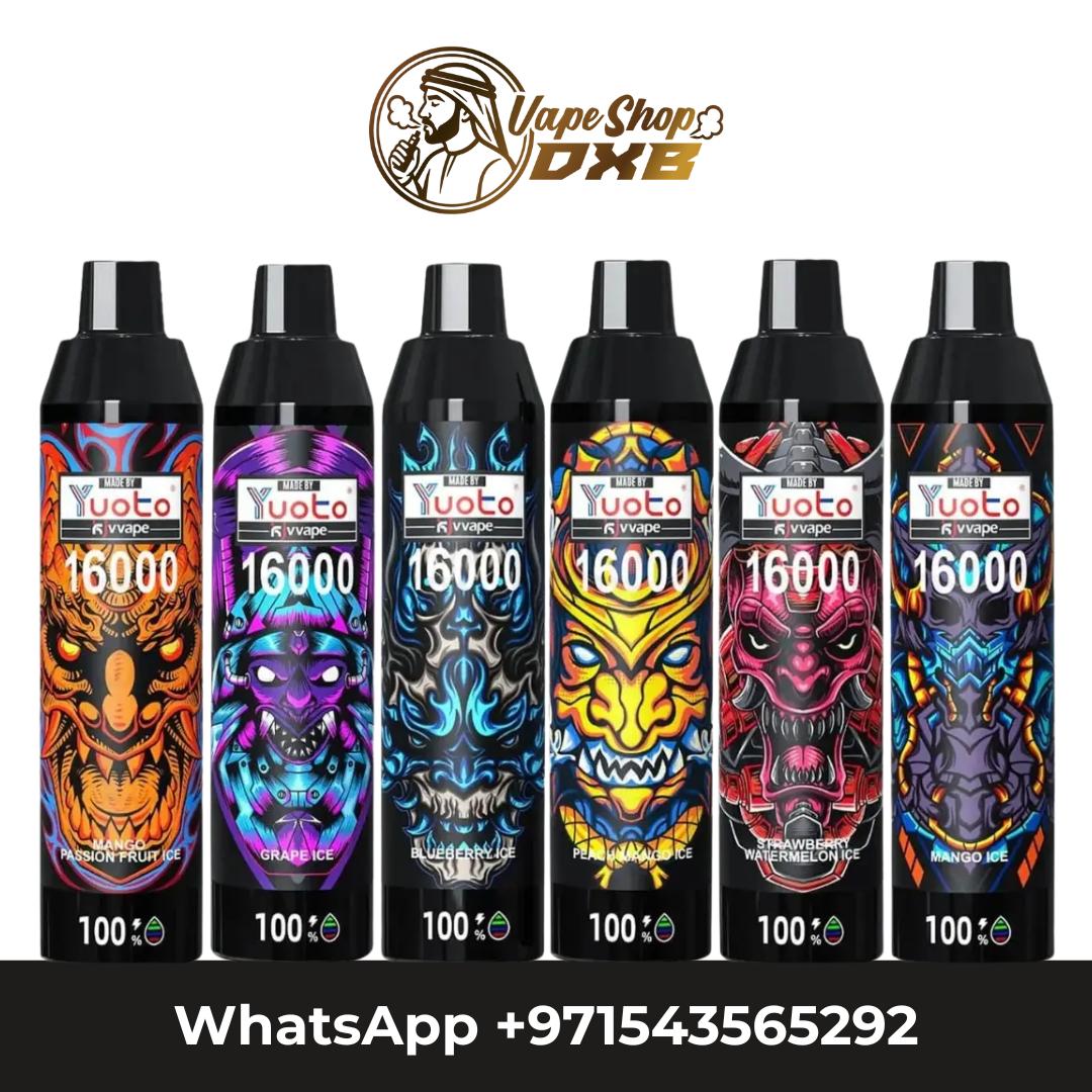 YUOTO KJV 16000 Puffs 5% Nicotine Disposable Vape | Dubai